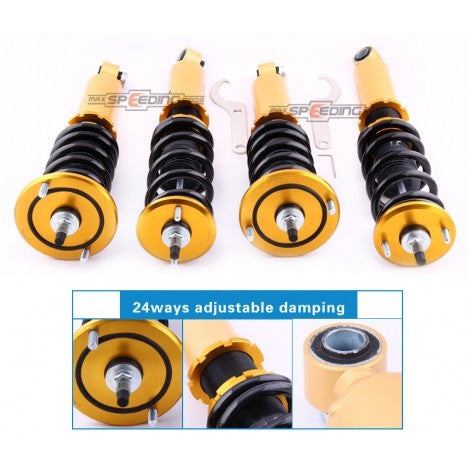 For High Performance 90-98 Mazda Miata MX5 24 Ways Coilover / Shock Absorber Suspension Kits