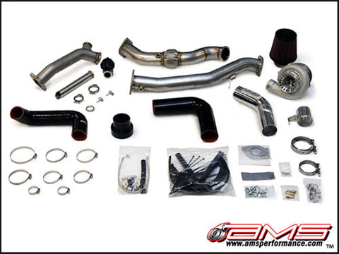 AMS Performance 08+ WRX / STi 750R Turbo Kit w/ 38mm Wastegate Flanges & HFC Pipe (Air Intake & Wastegate Sold Separately)