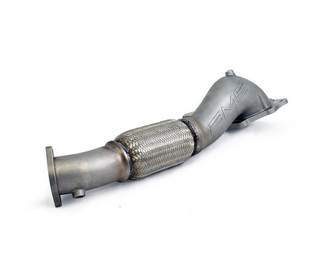 AMS EVO X Widemouth Downpipe with Turbo outlet pipe