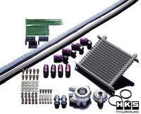 15004-AN003 S Type Oil Cooler Kit, Mounted Inside Left Bumper, w/ Aluminum Air Guide