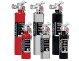 H3R 1 lb. Black, Chrome, or Red dry chemical fire extinguisher