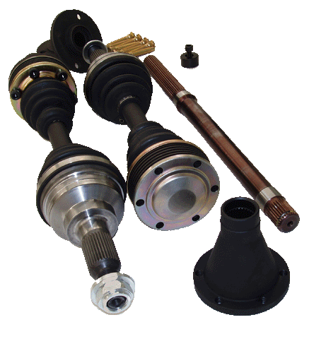 HONDA Civic EG/EK H-Series Pro-Level Axle/Hub/28 spline Intermediate Bar Kit