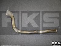 33006-BF002 Downpipe, Off-Road Use ONLY, Cast Bellmouth w/ SUS304 Piping, Eliminates (2) Rear Cats