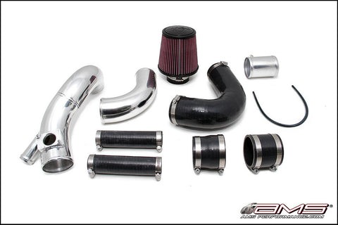 AMS EVO X Polished Cold Air intake pipe complete kit