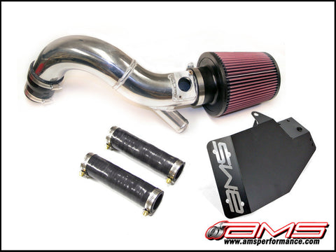 AMS EVO X Black replacement Intake pipe with MAF housing