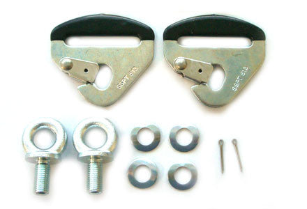 (2) B14 Snap-On Brackets, (2) SG23 Eye-bolts, (2) S3 Washers - Snap-On Kit