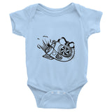 TURBO Infant short sleeve one-piece MULTI COLOR SELECTION AVAILABLE