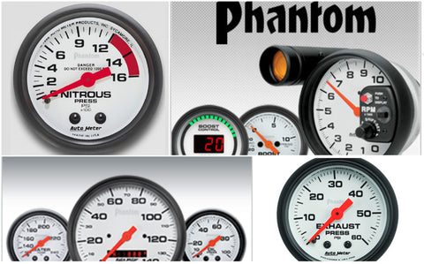 Diesel Gauge Kit; Phantom Series; Triple Pillar; Boost, Pyro & Trans Temp [Dodge Ram 2500 Pickup(1999-2002), Dodge Ram 2500(1998)]