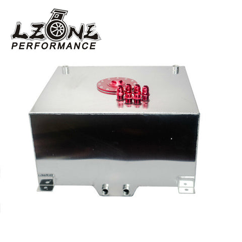 15 GALLON/56.8L RACING ALUMINUM GAS FUEL CELL TANK WITH BILLET RED CAP JR-TK72