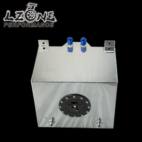 30L Aluminium Fuel  Surge tank mirror polished Fuel cell foam inside, without sensor JR-TK67