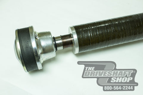 TOYOTA 93-98 Supra Turbo 6-Speed 1-Piece Pro-Series Carbon Fiber Driveshaft with Aluminum Conversion Plates