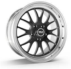 Weld Racing 30B7070B450 - Weld Racing GT-S Series Black Anodized Miramar Wheels