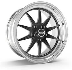 Weld Racing 32B7070B450 - Weld Racing GT-S Series Black Anodized Speed-10 Wheels