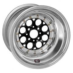 Weld Racing 768B-30815 - Weld Racing Magnum Import Drag Black Anodized Wheels