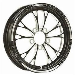 Weld Racing 784B-17000 - Weld Racing V-Series Black Anodized Wheels