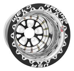 Weld Racing 784B-515210DB-BLACK - Weld Racing V-Series Black Anodized Wheels