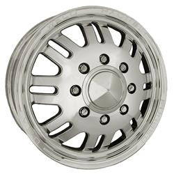 Weld Racing D56P7065Z15R - Weld Racing D56 Polished Dually Wheels