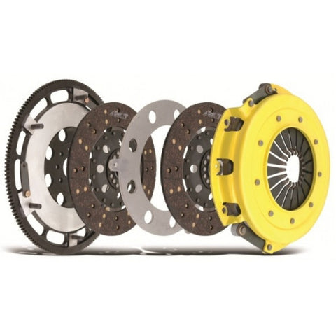 6-Puck Solid Hub Race Disc (R6); Component of Conversion Kit; Replaces Modular Clutch; Must use ACT Flywheel [Dodge Neon(1996-2000), Dodge Avenger(1995-1998), Mitsubishi Eclipse(1996-1999), Eagle Talon(1995-1998)]